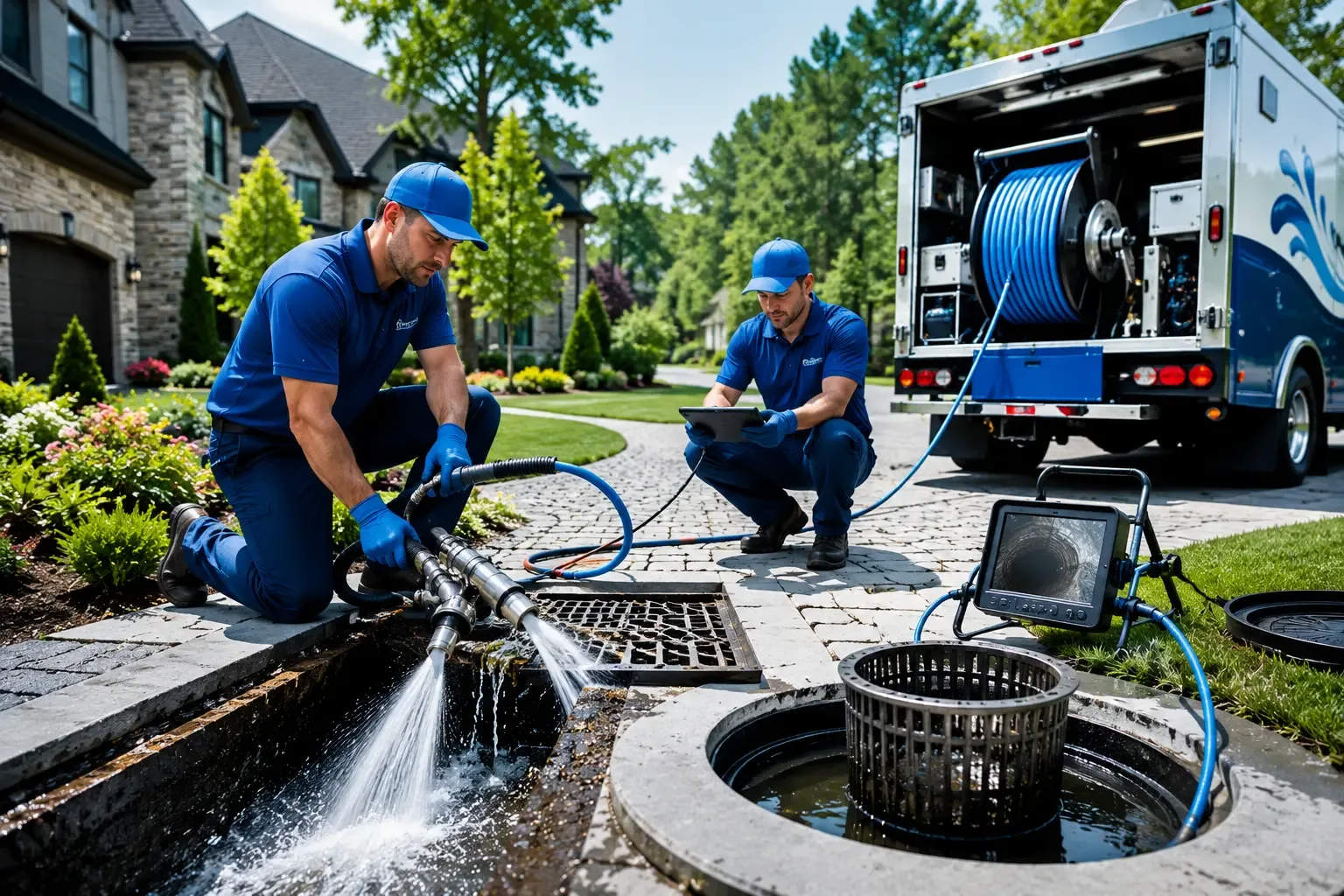 Local outdoor drain cleaning professionals in Metamora, IN