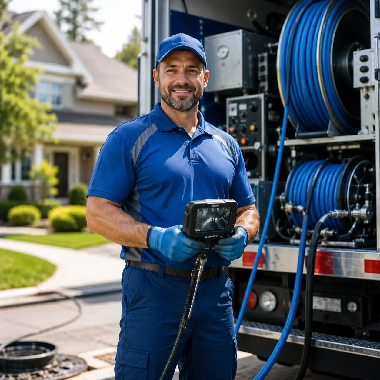 Local outdoor drain cleaning specialists in Metamora, IN